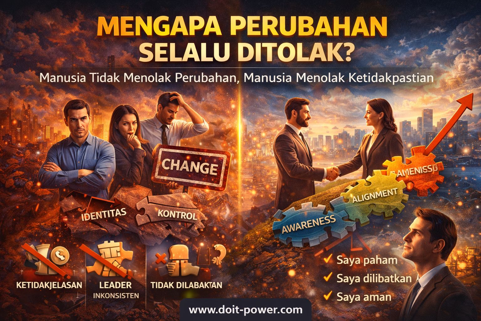 Mengapa Perubahan Selalu Ditolak?